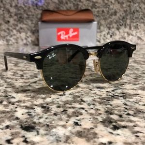 Ray Ban 4246 Round Clubmaster 901 Black 51mm